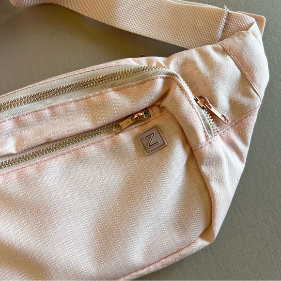 Blush Pink Belted Waist Bag - Picture 2 of 5
